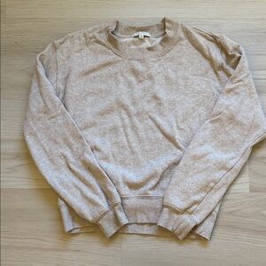 Z Supply Women’s Light Tan Crewneck Sweatshirt